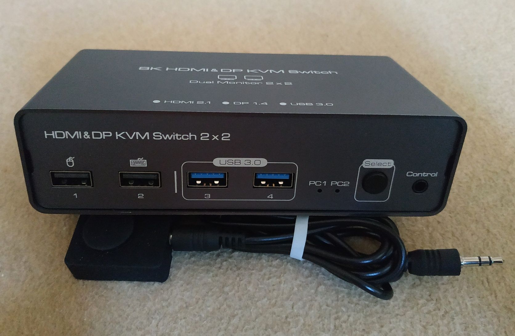 Перемикач - 8K HDMI KVM Switch