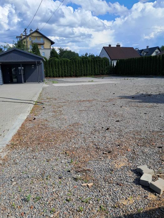 Działka / Plac + budynek do wynajęcia.