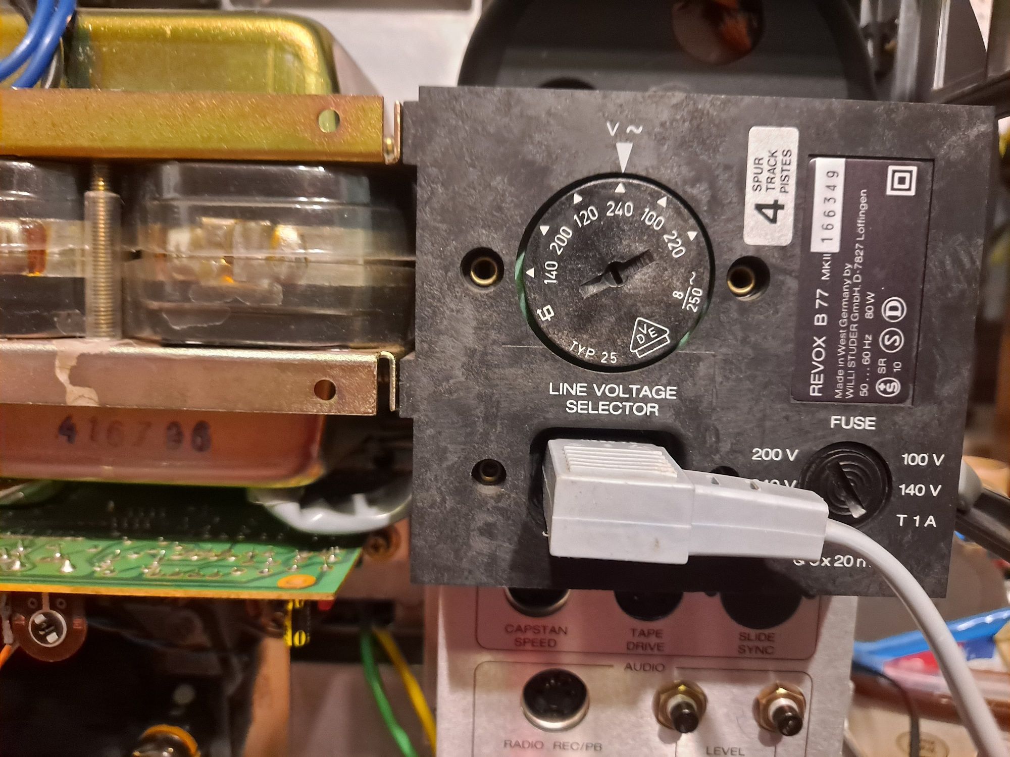 Magnetofon Revox B77 MKII 4 ścieżkowy po remoncie