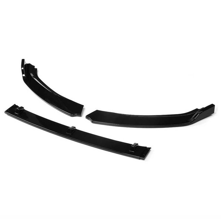 Lip Frontal Volkswagen Golf 7 GTI GTD VW MK7 aileron 2013 a 2017 Preto