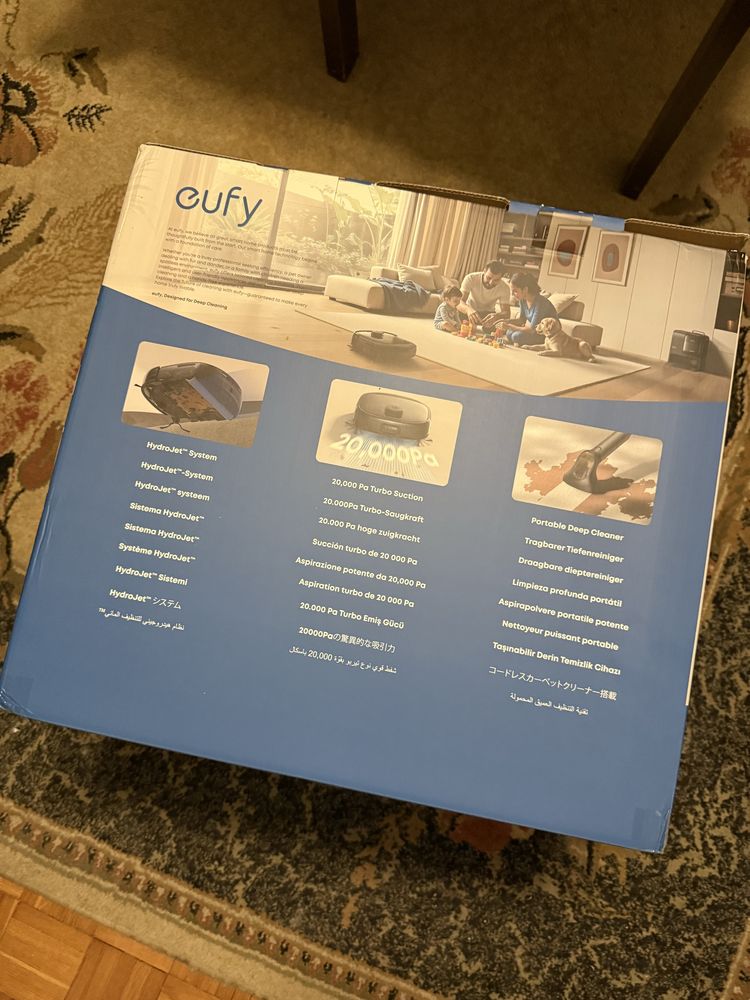 Robot sprzatajacy z mopem Eufy E28 Omni Hydrojet, moc 20000Pa nowy
