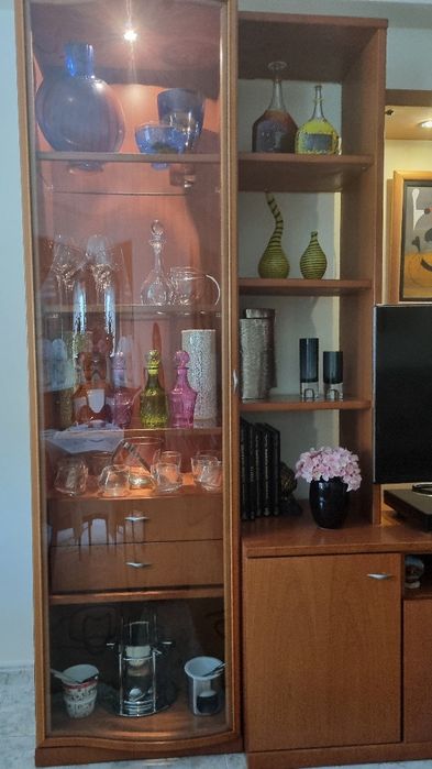 Móvel TV com cristaleira e bar OFERTA MESA CENTRO ...DESCIDA de preço