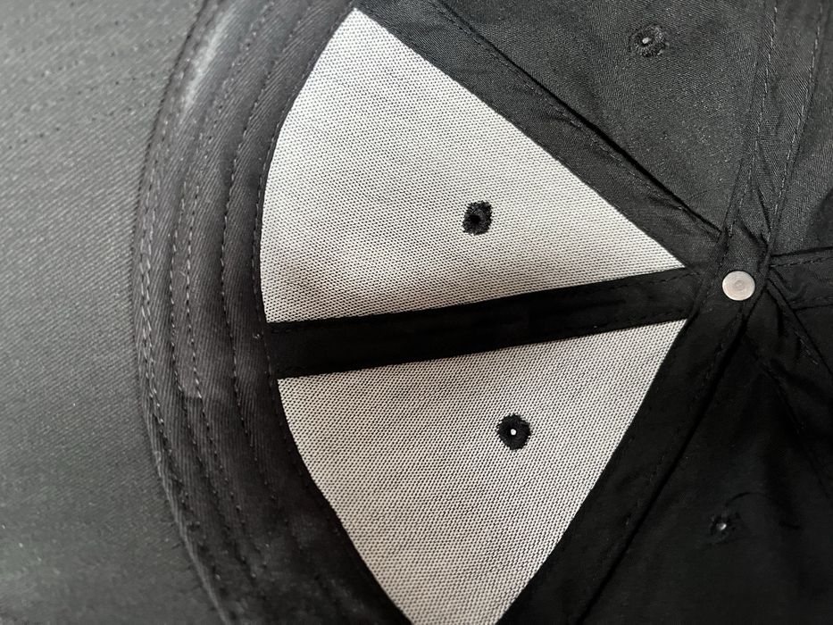 Bawełniana czarna bejsbolówka