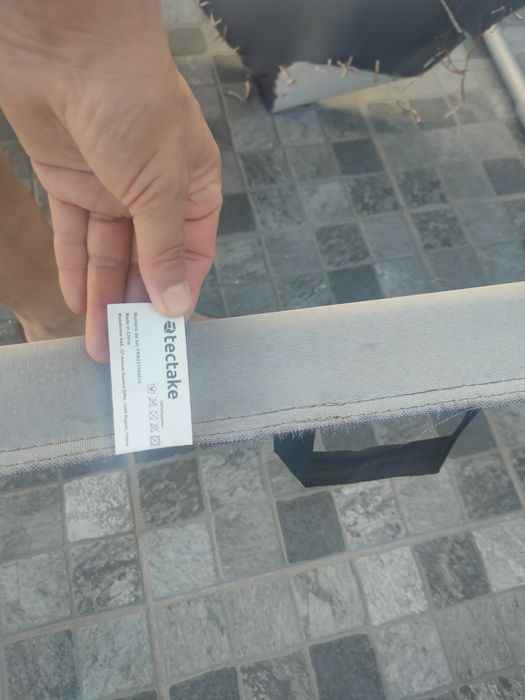 Vendo duas estruturas de espreguicadeiras em alumínio e aço