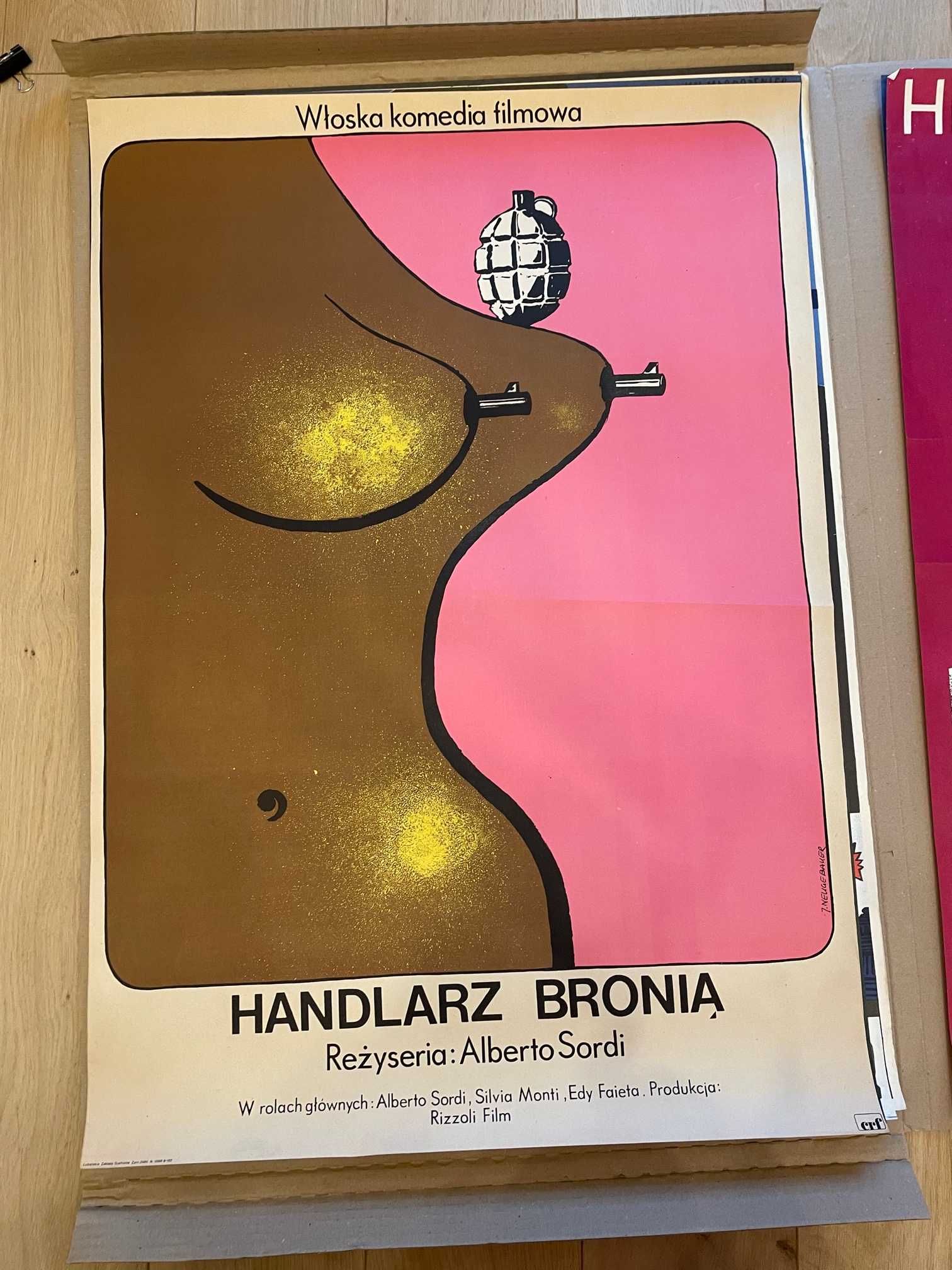 Plakat "Handlarz Bronią"