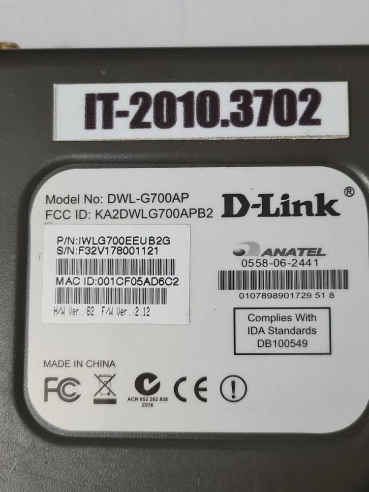 Роутер D-Link DWL-G700AP