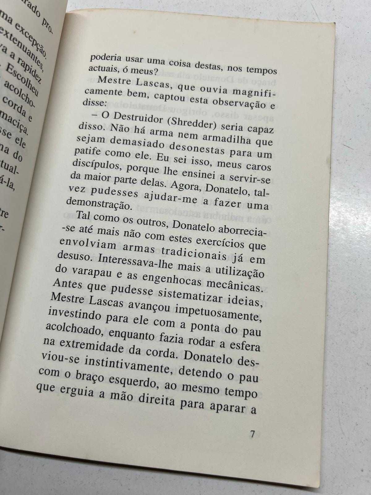 Livro - As Tartarugas Ninja no Espaço Infinito (ctt editorial grátis)