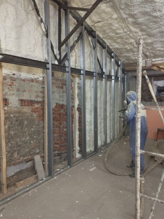 Утеплення пінополіуретаном, ппу, піною. Івано-Франківськ