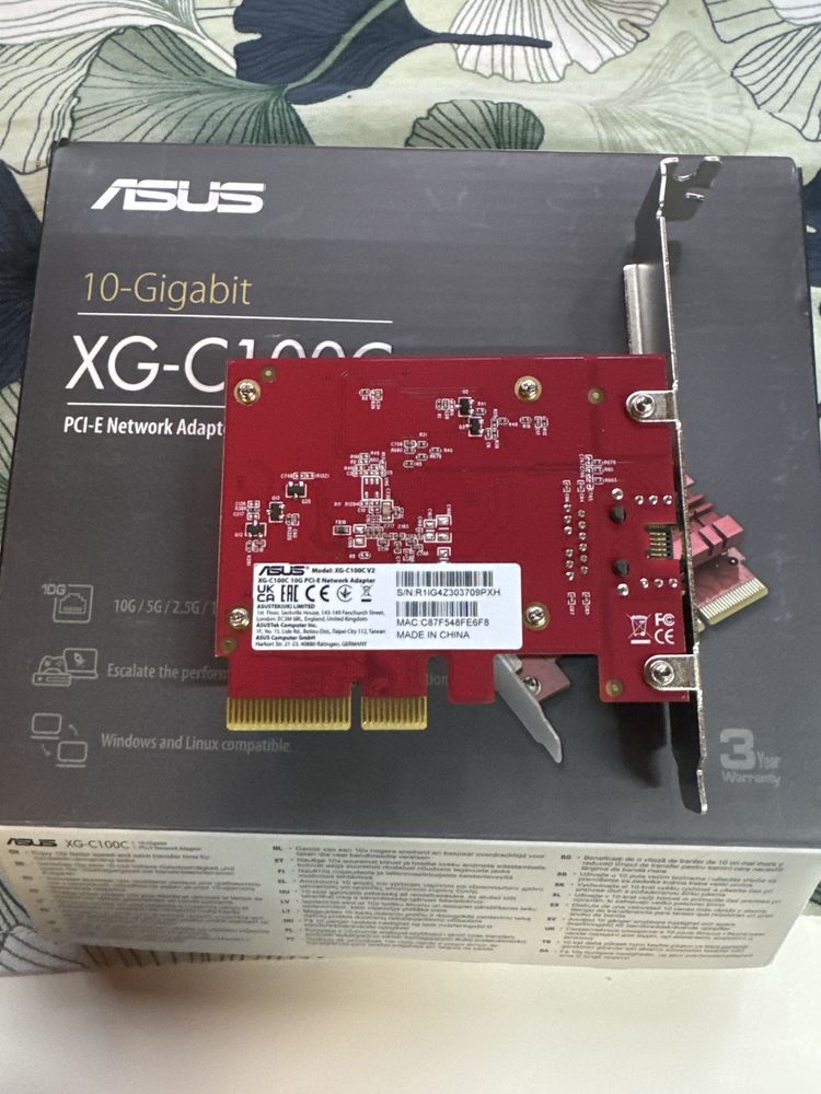 Karta sieciowa Asus xg-c100c