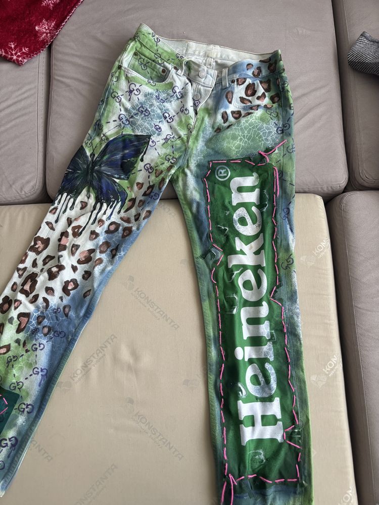 Джинси Heineken (ручна робота)