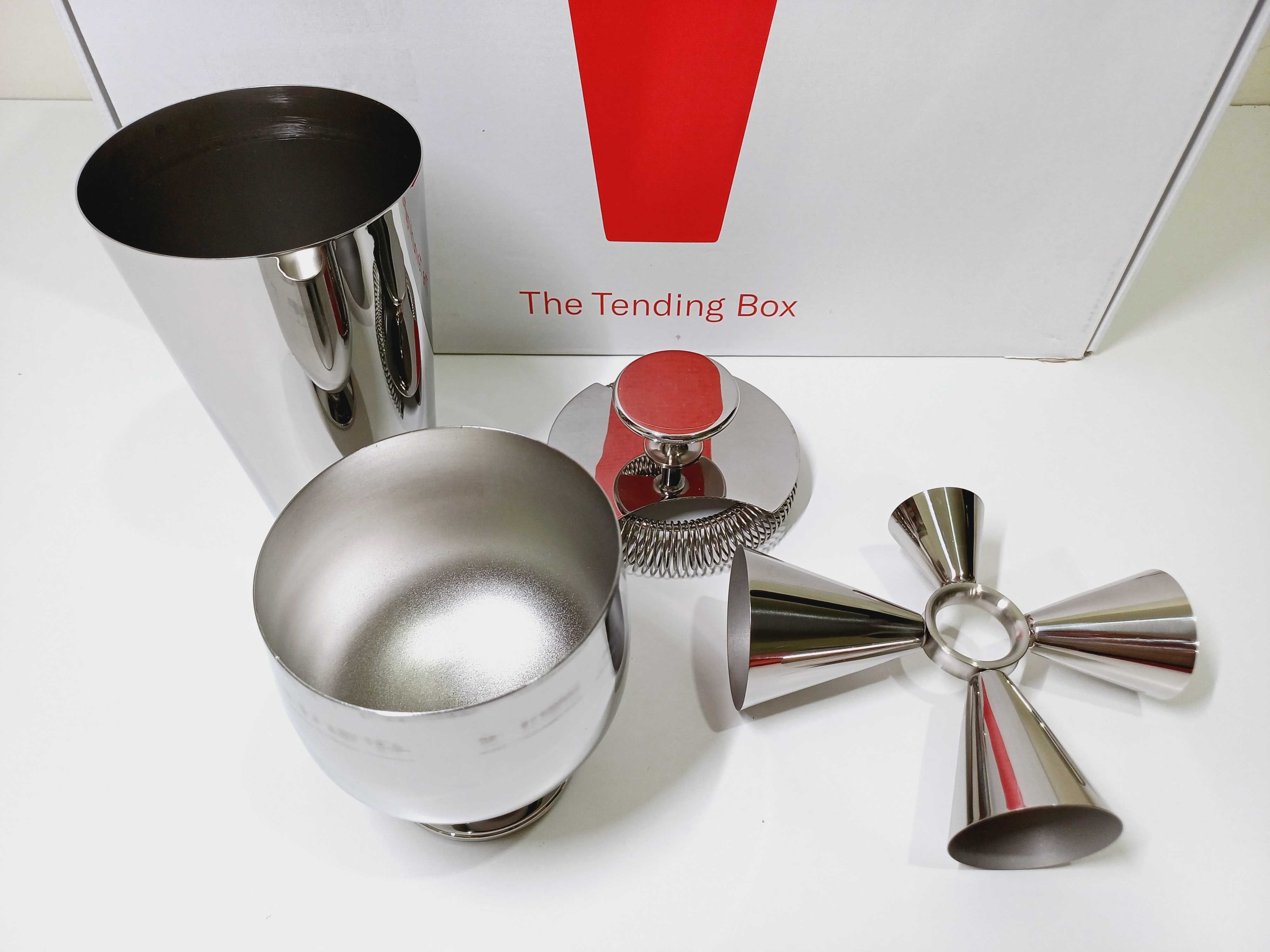 Alessi THE TENDING Shaker + Akcesoria Barmańskie
