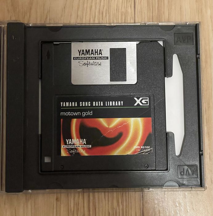 Yamaha Motown Gold Yamaha Song Data Library dyskietka 1,44