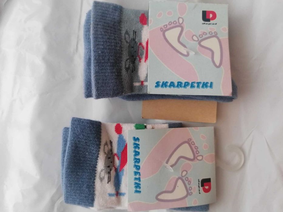 Skarpetki dziecięce dla dzieci z myszką 15-16 DEPOL- kpl x4