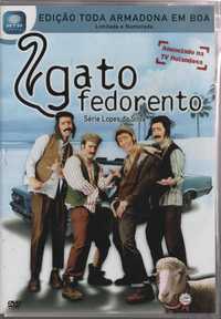 Dvd Gato Fedorento - Série Lopes da Silva - comédia - 3 dvd's