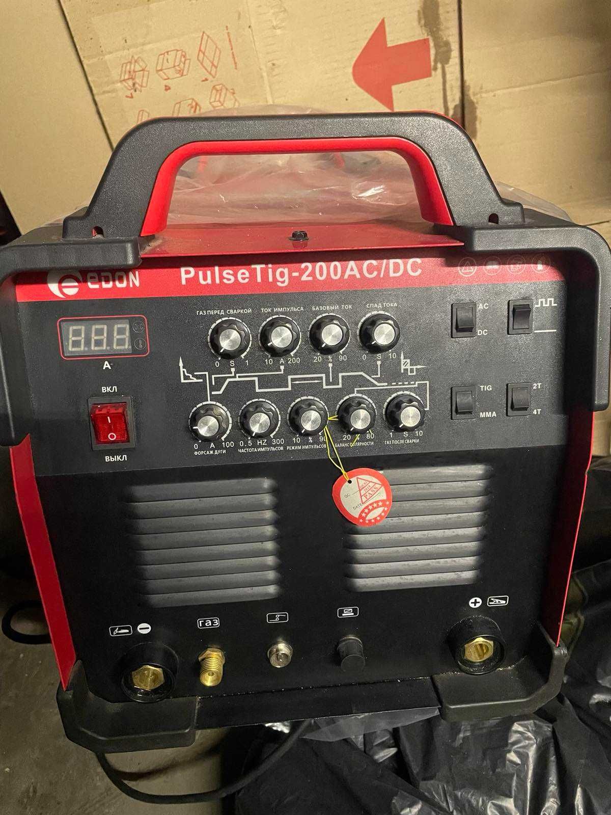 Сварочный аргоннодуговой аппарат Edon PulseTIG-200 ACDC
