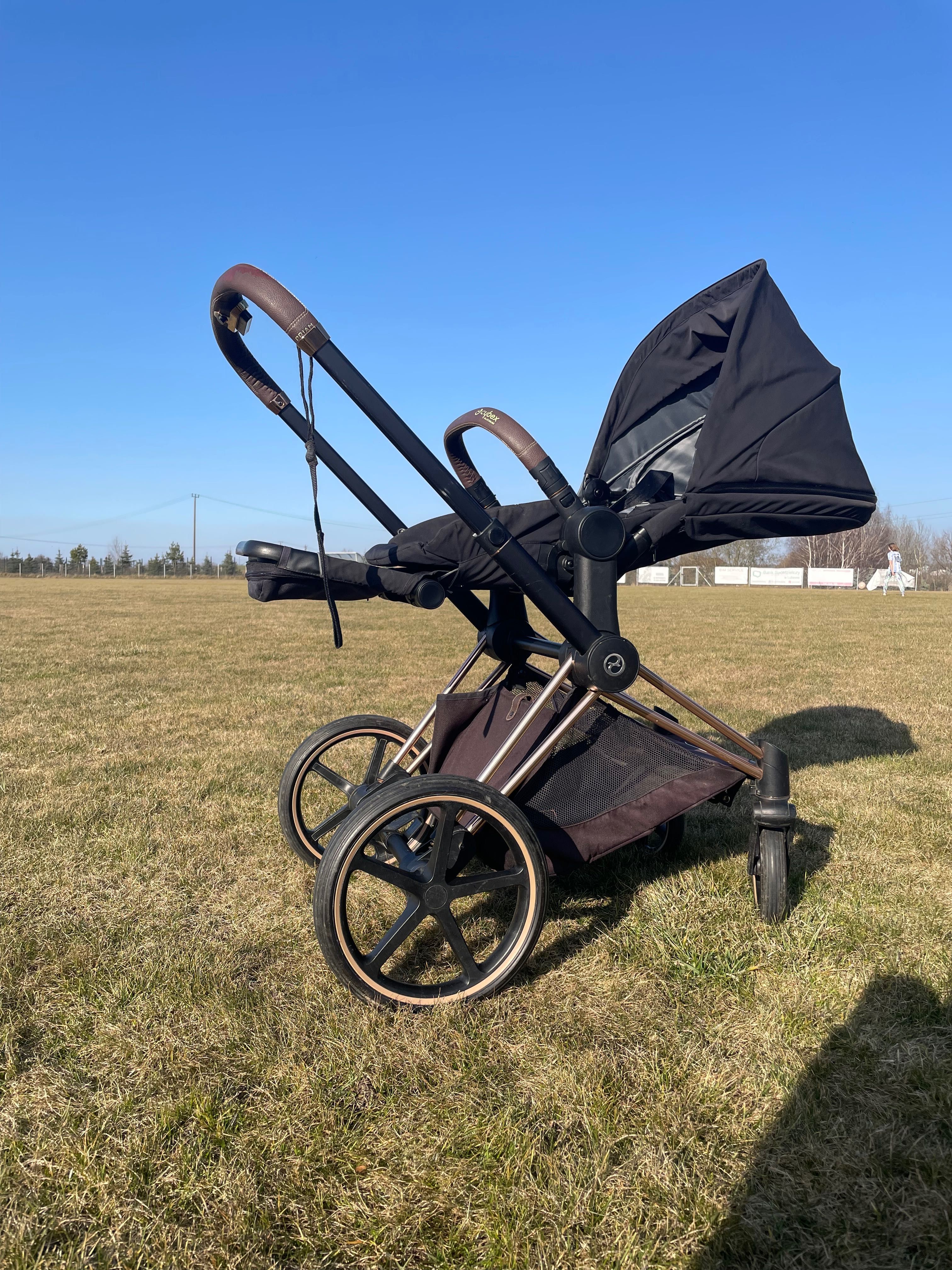 Wózek Cybex Priam 2.0 złota rama 2w1