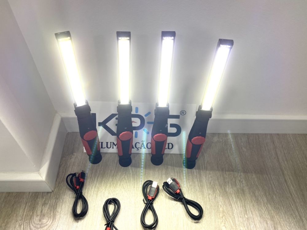 Lanterna Led Profissional c/ bateria