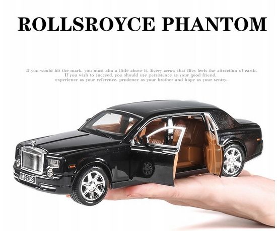 Samochód Rolls-Royce Phantom 1:24 Metal Limuzyna