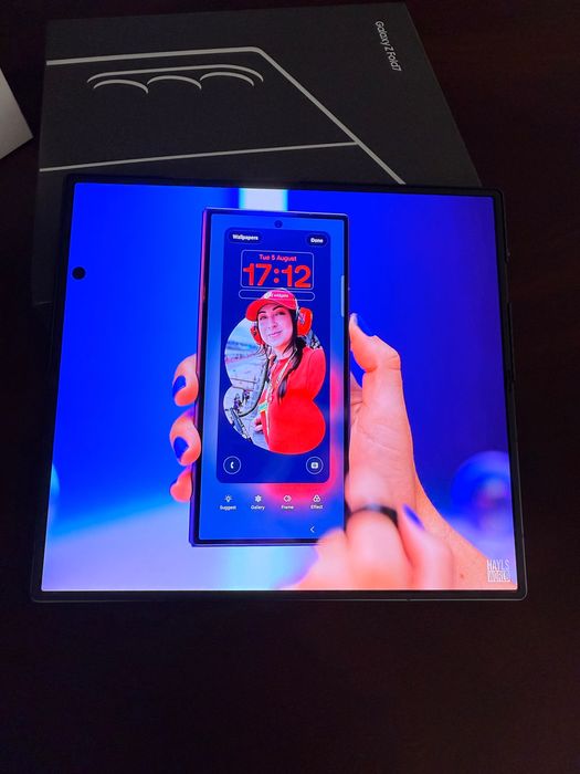 Samsung Galaxy Z Fold7 5G 12GB/256GB Dual Sim Preto Jet-black