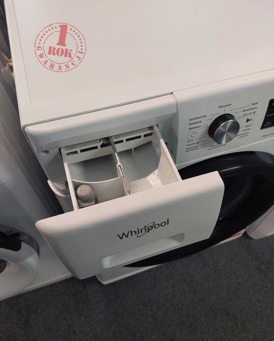 ROK GWARANCJA Pralka PAROWA Whirlpool FFB7238BVPL Inwerter 7kg 1200obr