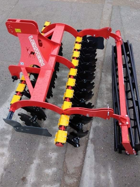 Brona talerzowa ciężka 2.7m talerz 560mm ekrany/ wał rura /struna