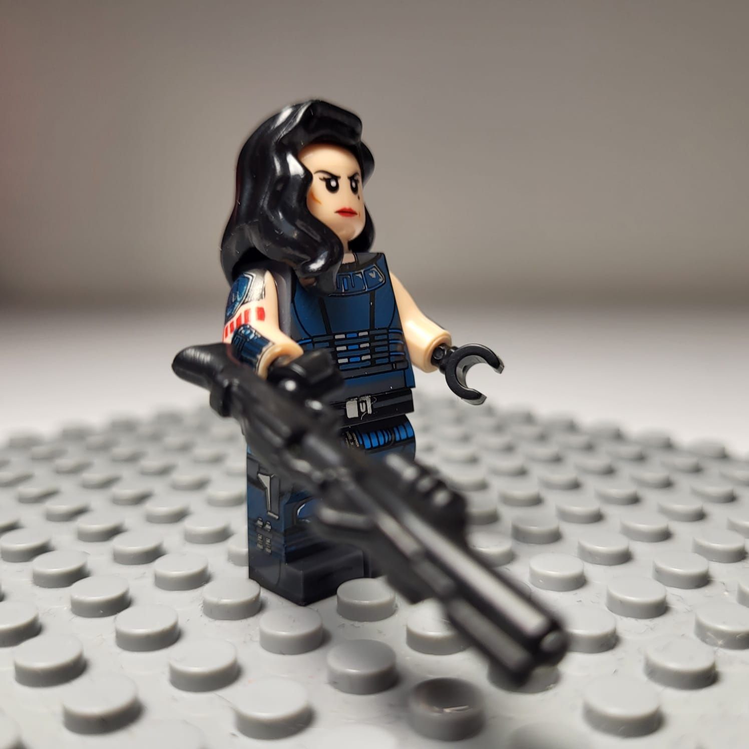 Cara Dune | Star Wars | Gratis Naklejka Lego