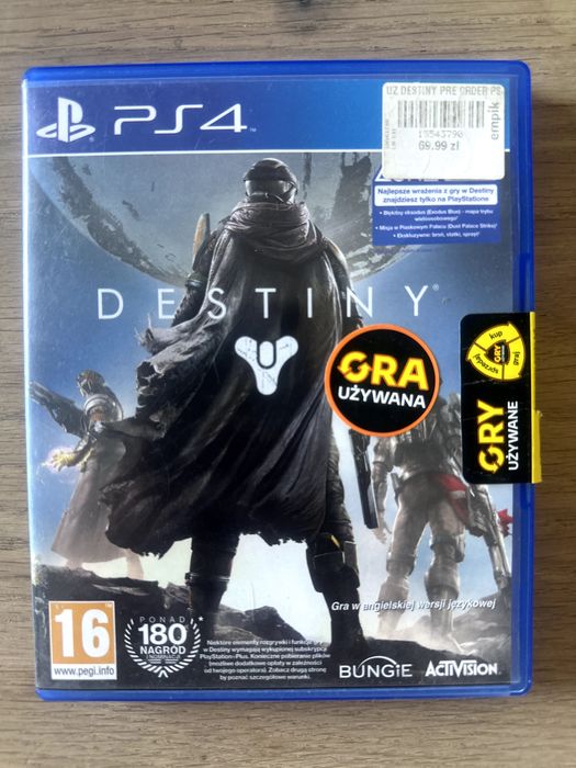 Gra na konsolę PS4 Destiny