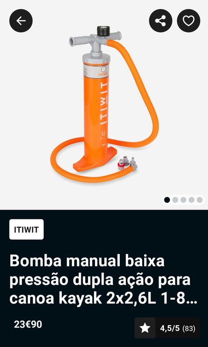 Kayak com pouco uso, coletes salva vidas  2 pagaias, e bomba