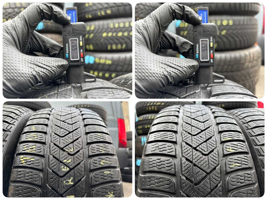 2X OPONY ZIMOWE 225/40R19 93H Pirelli Sottozero 3 XL RSC 5.9MM 2020R