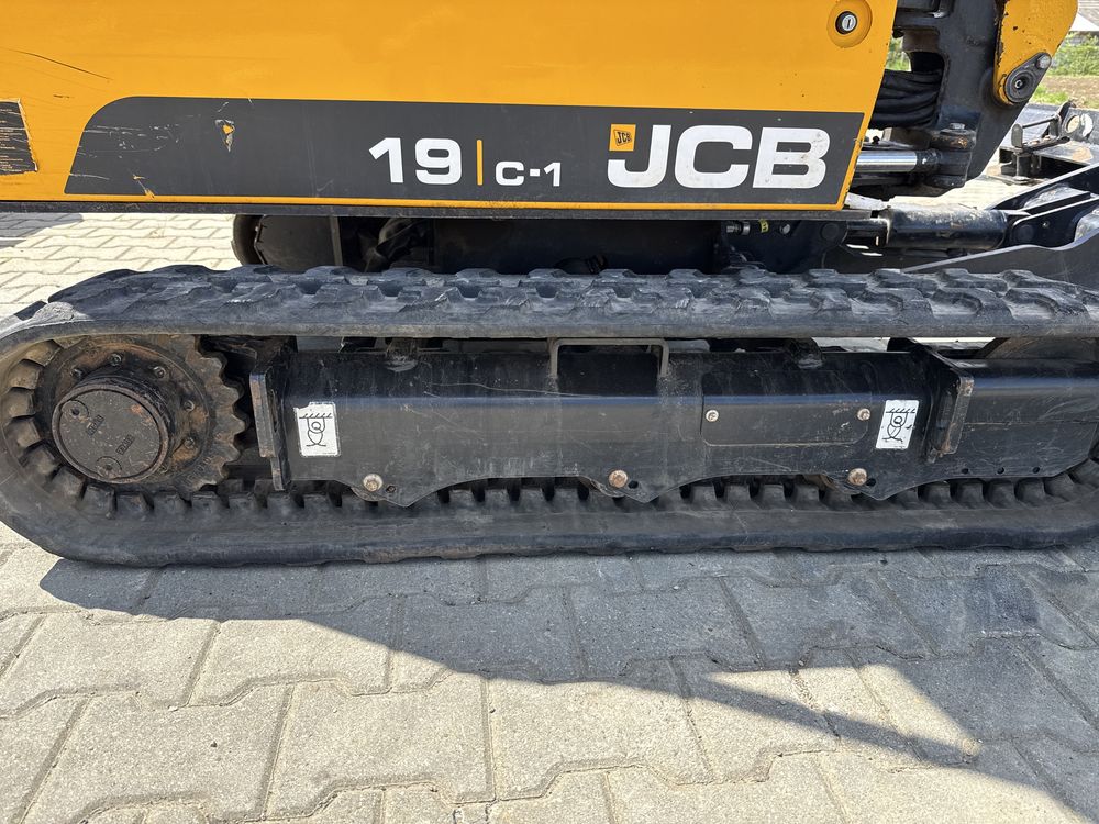 !!! Tylko 950 mth !!! minikoparka JCB 19C-1 2022R 2tony