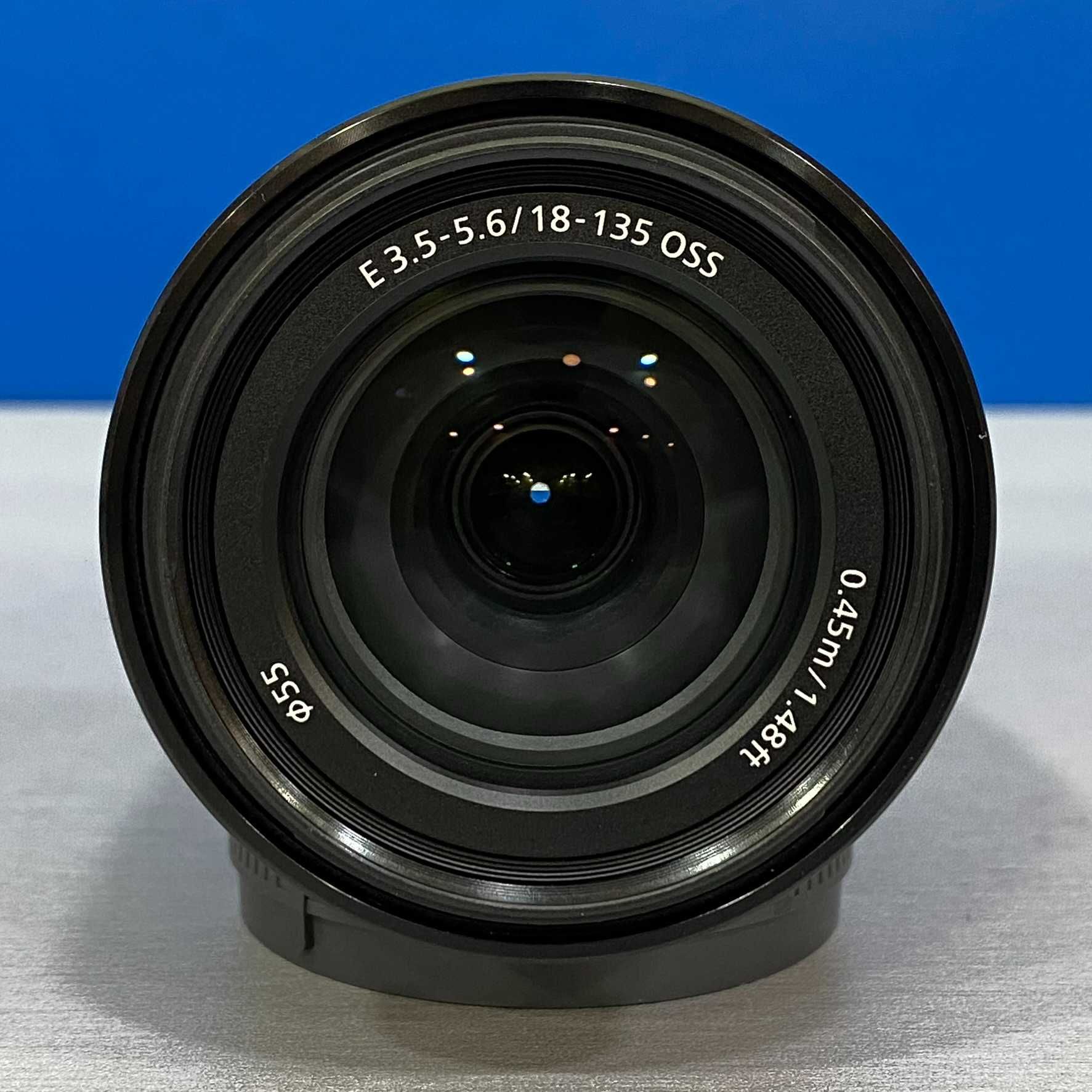 Sony E 18-135mm f/3.5-5.6 OSS (NOVA - 3 ANOS DE GARANTIA)