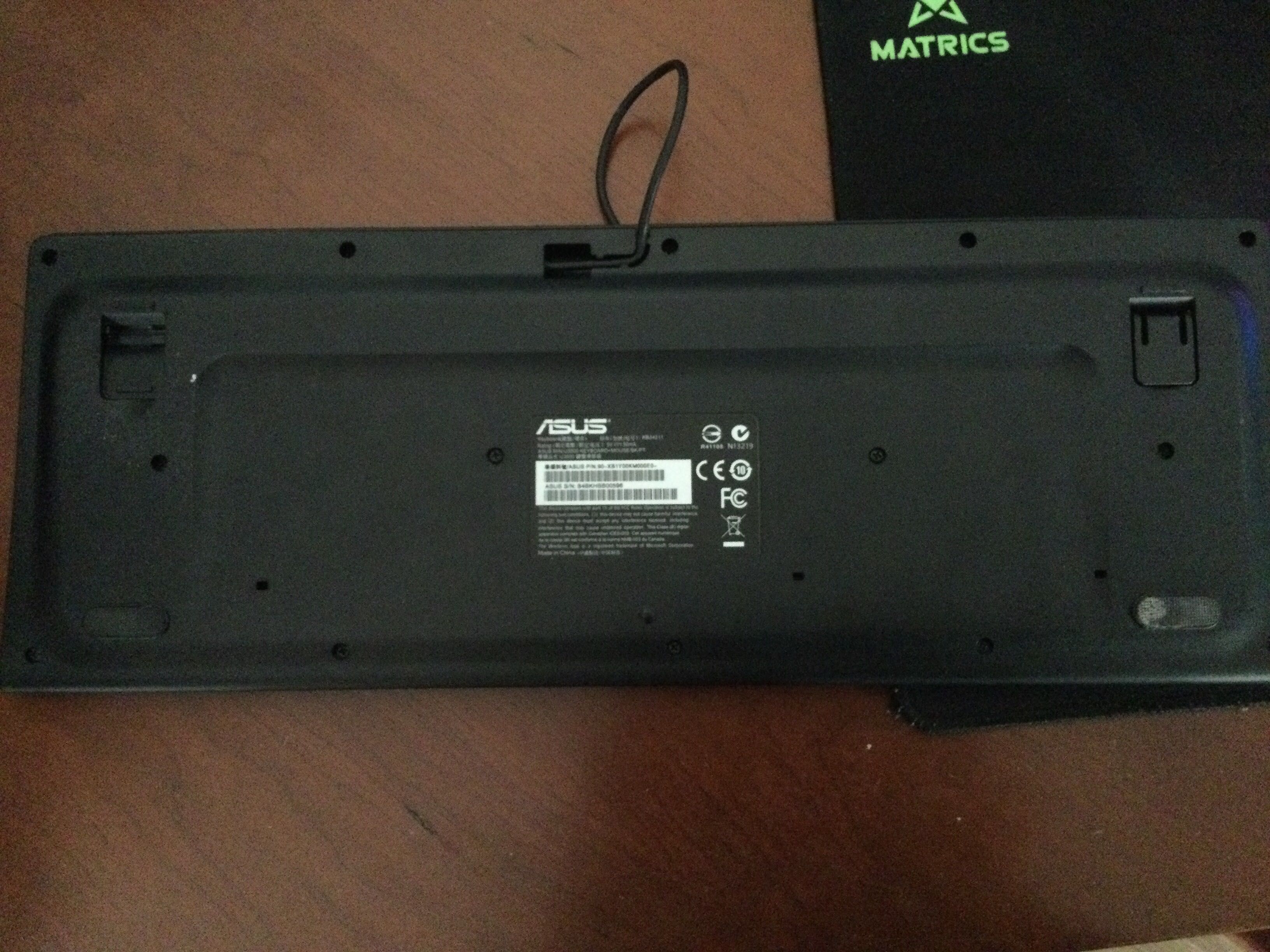 Teclado Marca Asus