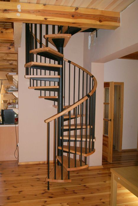 Schody Spiralne Kręcone DUDA Model Oslo 00 S 110 cm