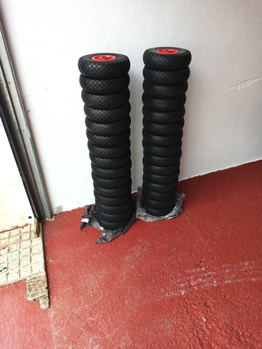 Rodas roletes atrelado reboque barco trotinete