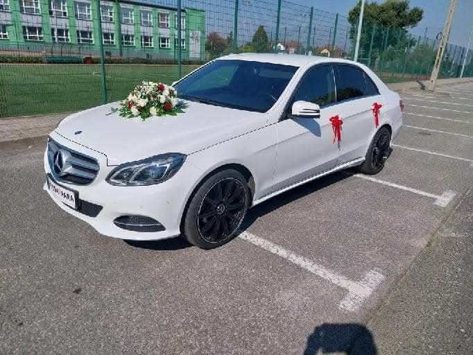 Mercedes E klasy do ślubu Częstochowa/Radomsko, auto/samochód do ślubu