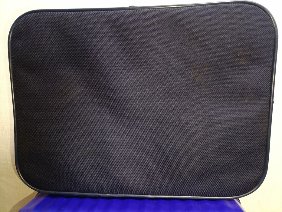 Валіза чоловіча фірмова PRESIDENT темносиня ділова ручна наплечний рем