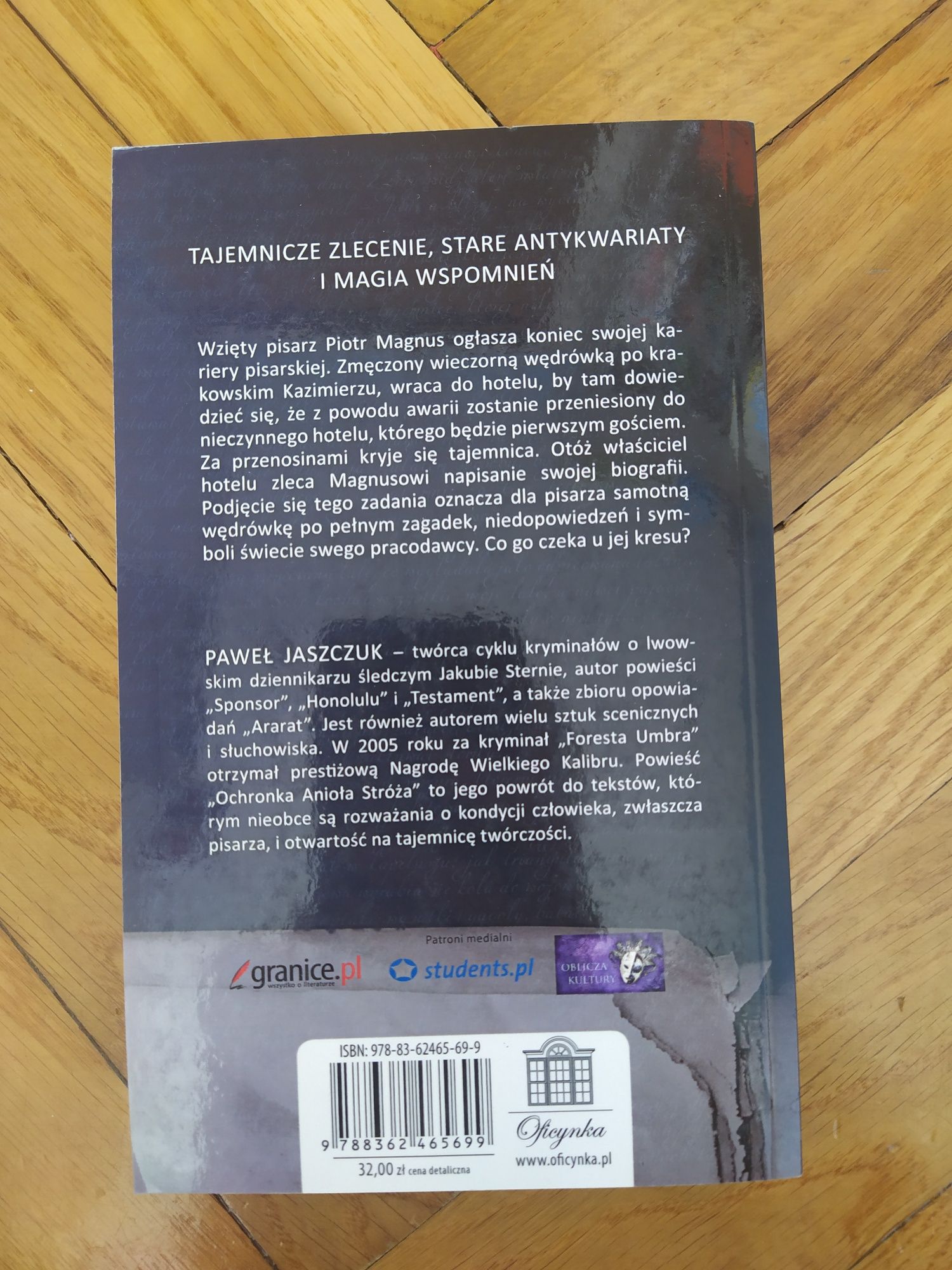 Książka Ochronka anioła stróża Paweł Jaszczuk