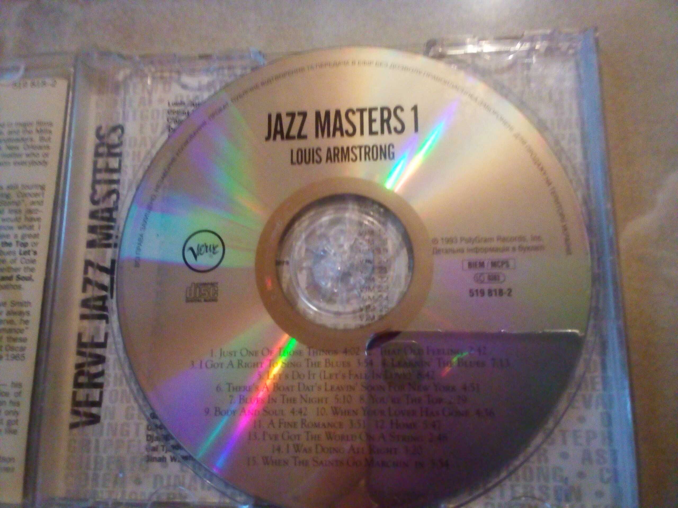 CD  Verve  Jazz  Masters 1 - Louis  Armstrong