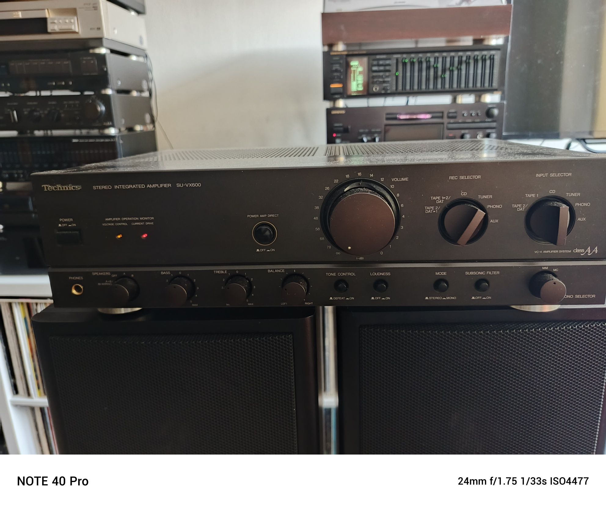Technics wzmacniacz.