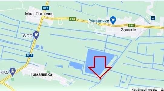 Продаж земельної ділянки с. Гамаліївка-10 км. до Львова