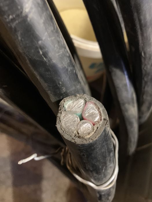 Кабель алюмінієвий 3х25+1х10 40 метрів