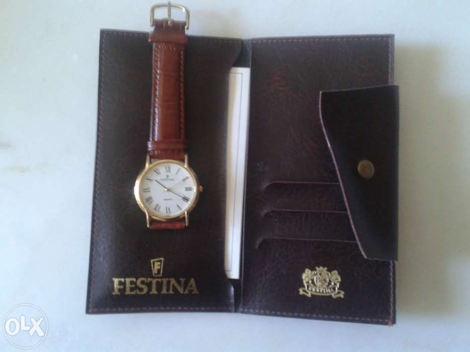 Vende-se relógio antigo Festina (de coleção, novo) - Década 1970