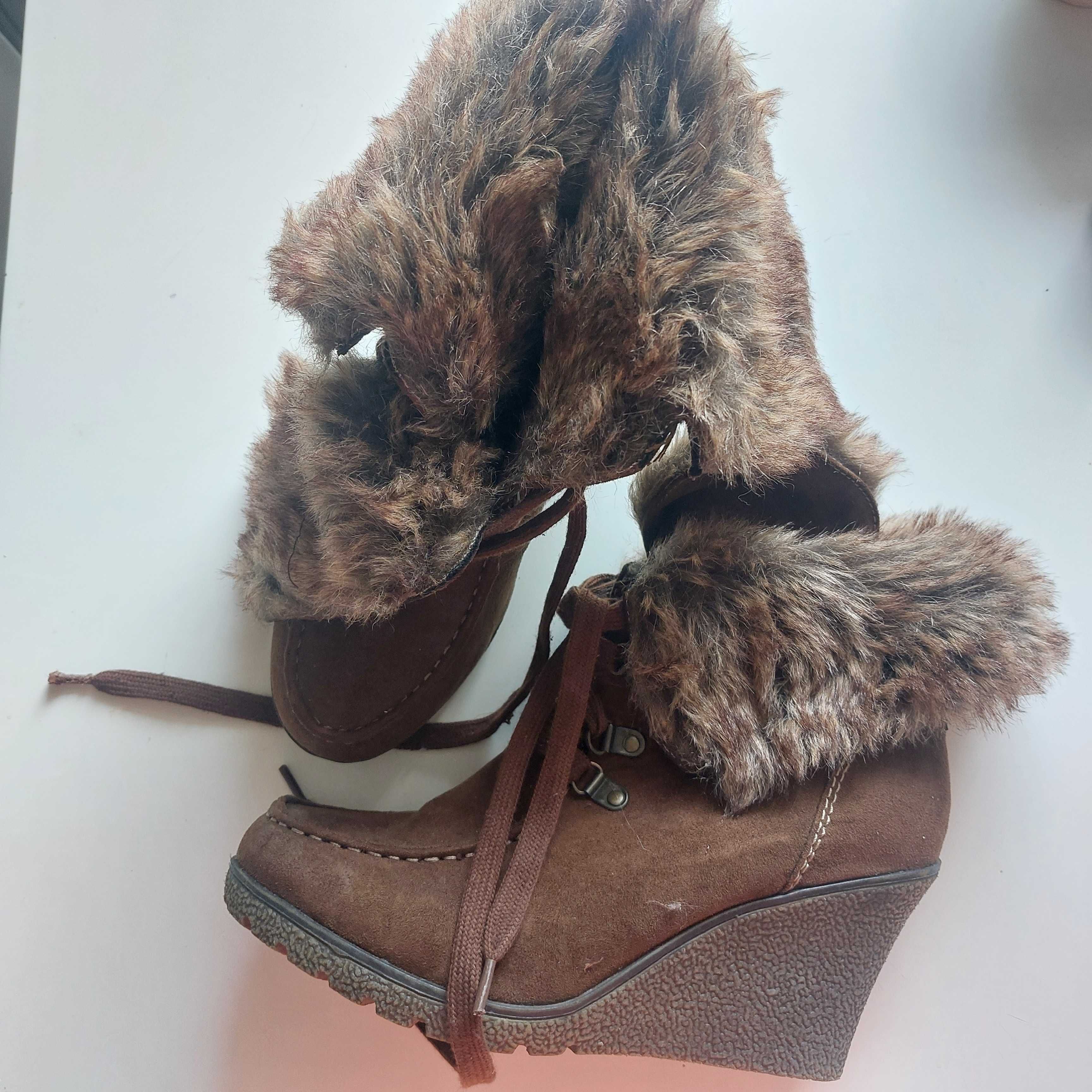 Buty na koturnie rozmiar 41