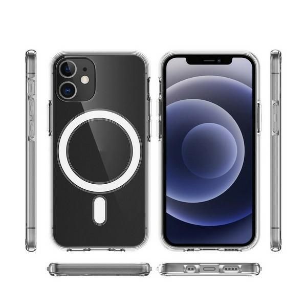 Mercury Etui Magsafe Iphone 12/12 Pro 6,1" Transparent