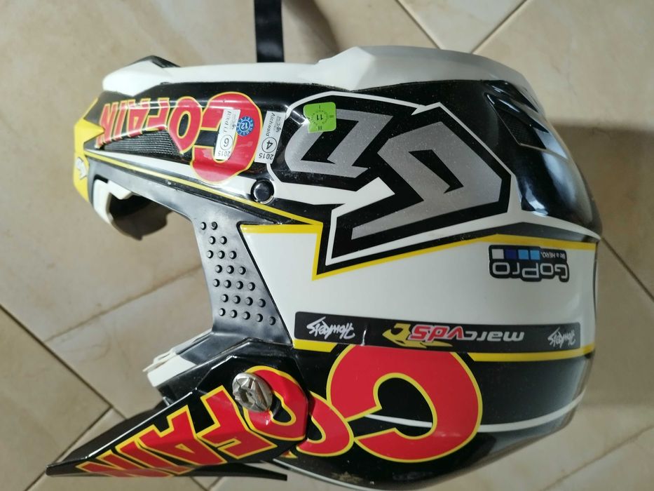 kask enduro/cross quad 6D zawodniczy S (55-56)nie leat airoh