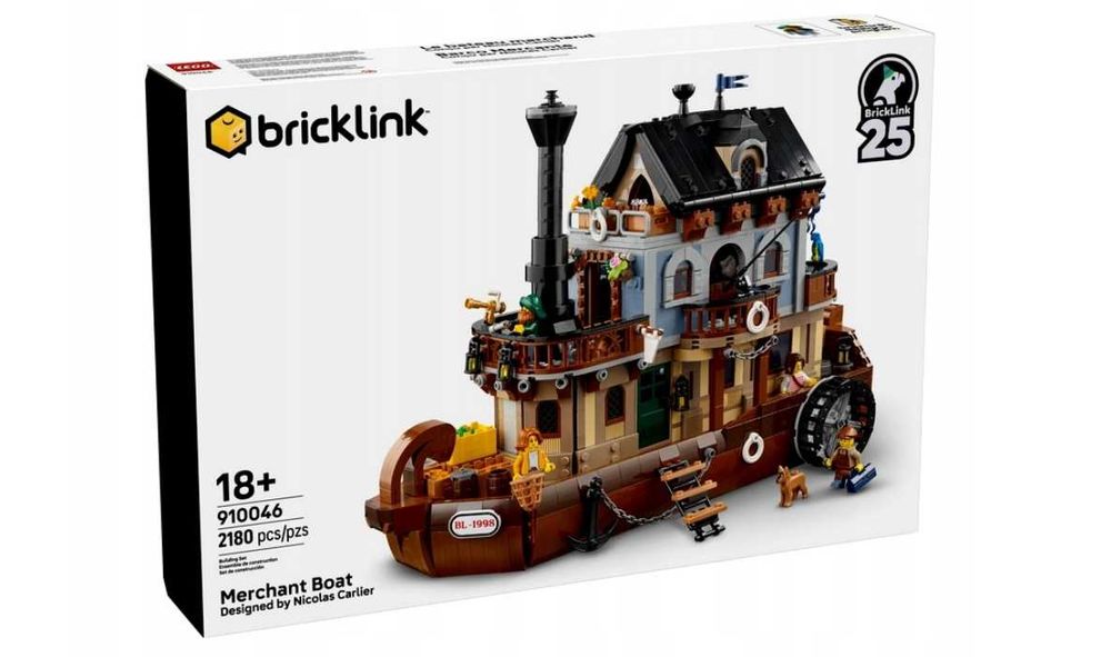 LEGO Bricklink 910046 Okręt kupiecki
