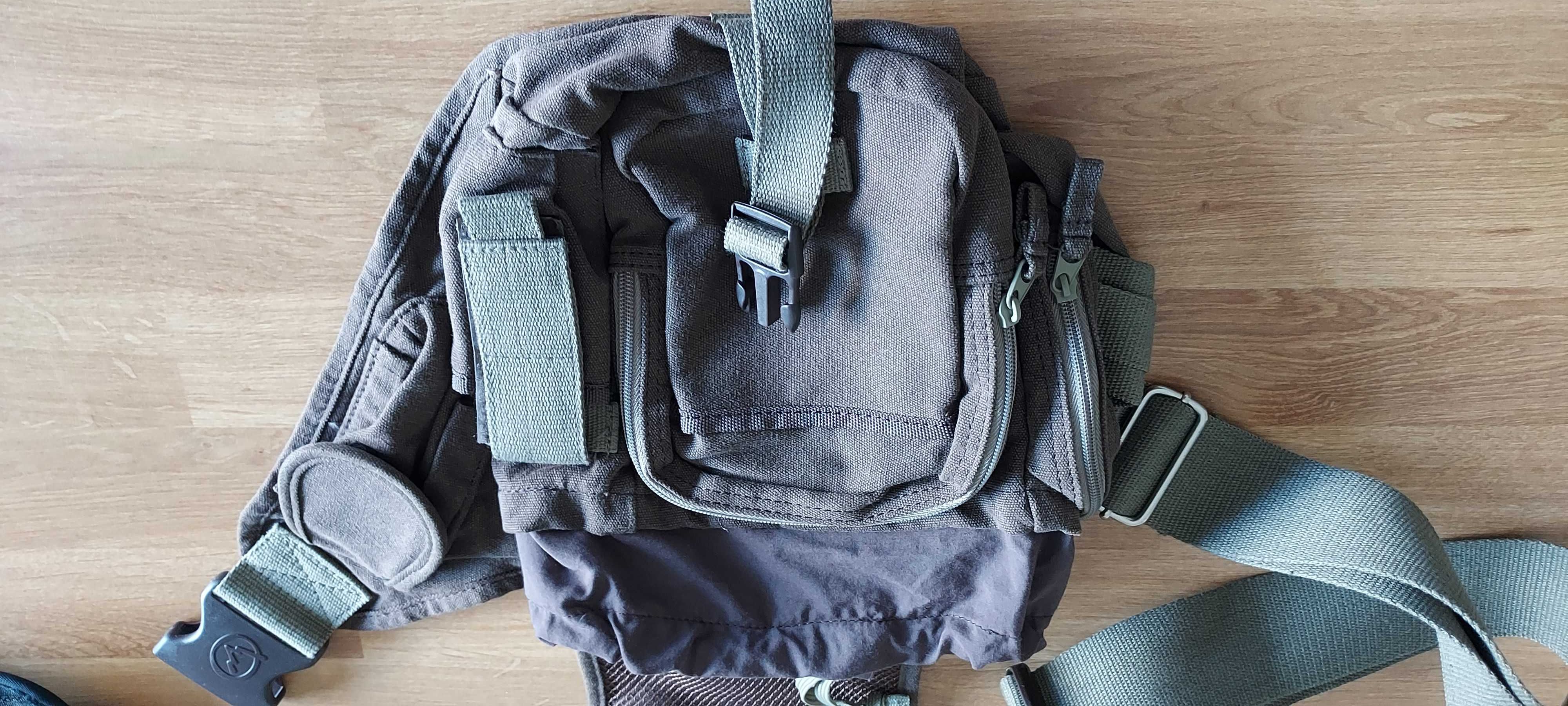 Bolsa de cintura verde desportiva caminhada ou outro