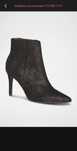 Botins pretos,  tamanho 40.