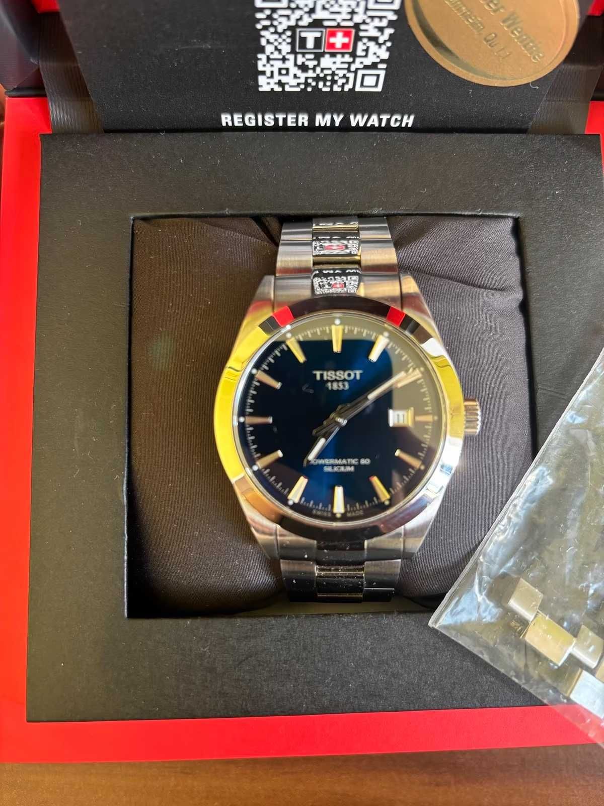 Tissot Gentleman Powermatic 80 Fullset – Gwarancja