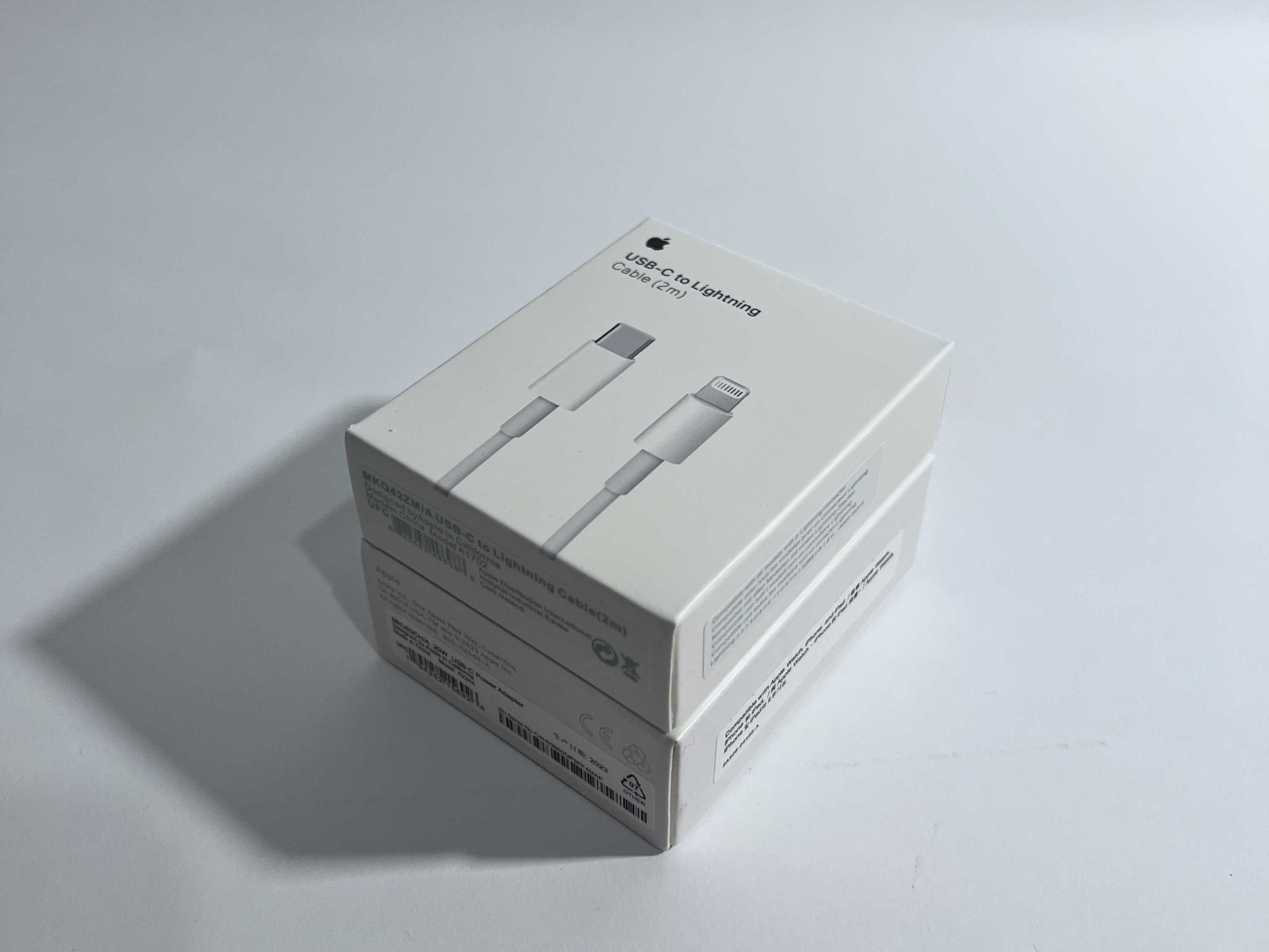 Ładowarka kabel przewód kostka 20W USB-C Lighting 2 METRY iPhone